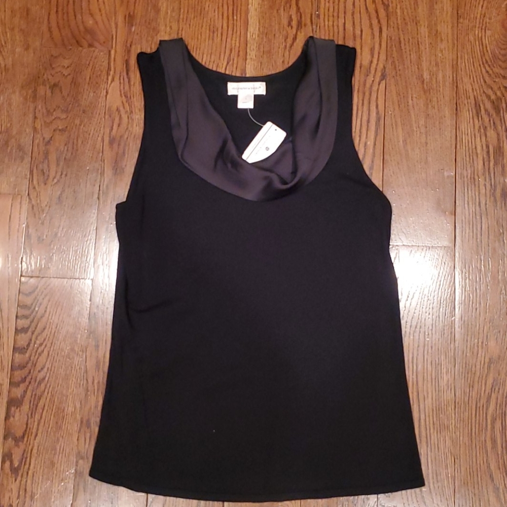 Black tank top